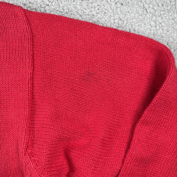 Work In Progress Christmas Sweater Womens XL Christmas Tree Beaded Embroidered - Picture 11 of 14